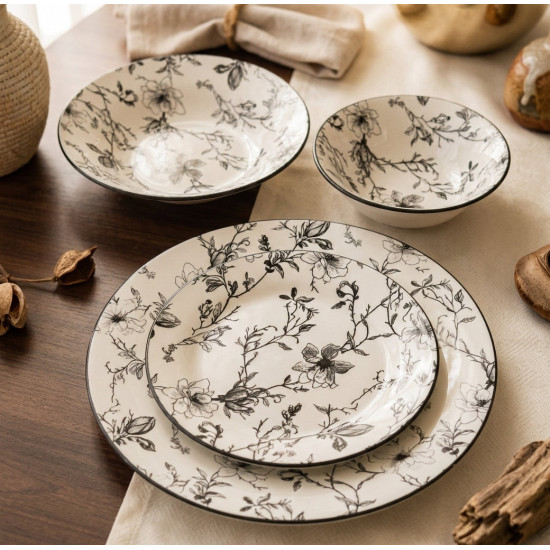 Dinnerware Set - 24 Pcs